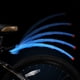 thumbnail image 5 of Worallymy Juego de guardabarros universal para bicicleta guardabarros delantero y trasero de plástico ABS con luz trasera color azul Worallymy JD735809431, 5 of 7