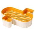 thumbnail image 2 of YAOMOBB Catnip Planting Box Hydroponic Grass Planter Detachable Bottom with Fine Filter Hole Double Layer for Soilless Growing, 2 of 7