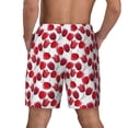 thumbnail image 2 of Lsque Mens Swim Trunks Tulips Flowers Pattern - Bathing Suit Compression Liner - Beach Swim Shorts Swimwear - (S-3XL) - Stretch Quick Dry -3X-Large, 2 of 9