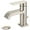 Brushed Nickel, variant on Pioneer Faucets L-6092 I4 1.2 GPM Deck Mounted Single Hole Bathroom Faucet - Chrome