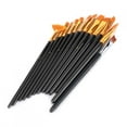 thumbnail image 2 of 13Pcs Black Nylon Hair Drawing Brush Art Painting Set Tool, 2 of 8