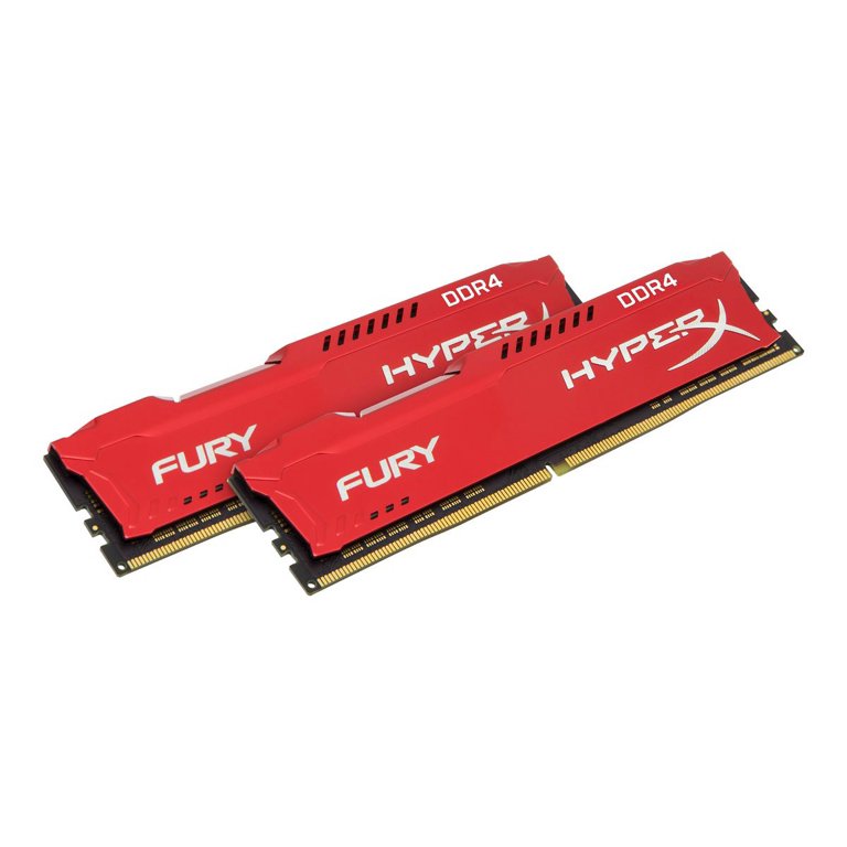 HyperX FURY DDR4 32GB (16GB×2) Kingston HyperX FURY - DDR4 - 32 GB: 2 x 16 GB - DIMM 288-pin