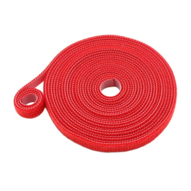 Bécaristey Plantes avec Ruban Végétal Réutilisable Efficace Protection des Plantes Ruban Végétal Support Rouge 1Set