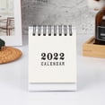 thumbnail image 3 of Mini calendarios de escritorio, calendario con tapa de pie para el hogar y la Oficina, calendario diario, calendario de caballete de páginas mensuales, 2022 VoborMX herramienta, 3 of 7