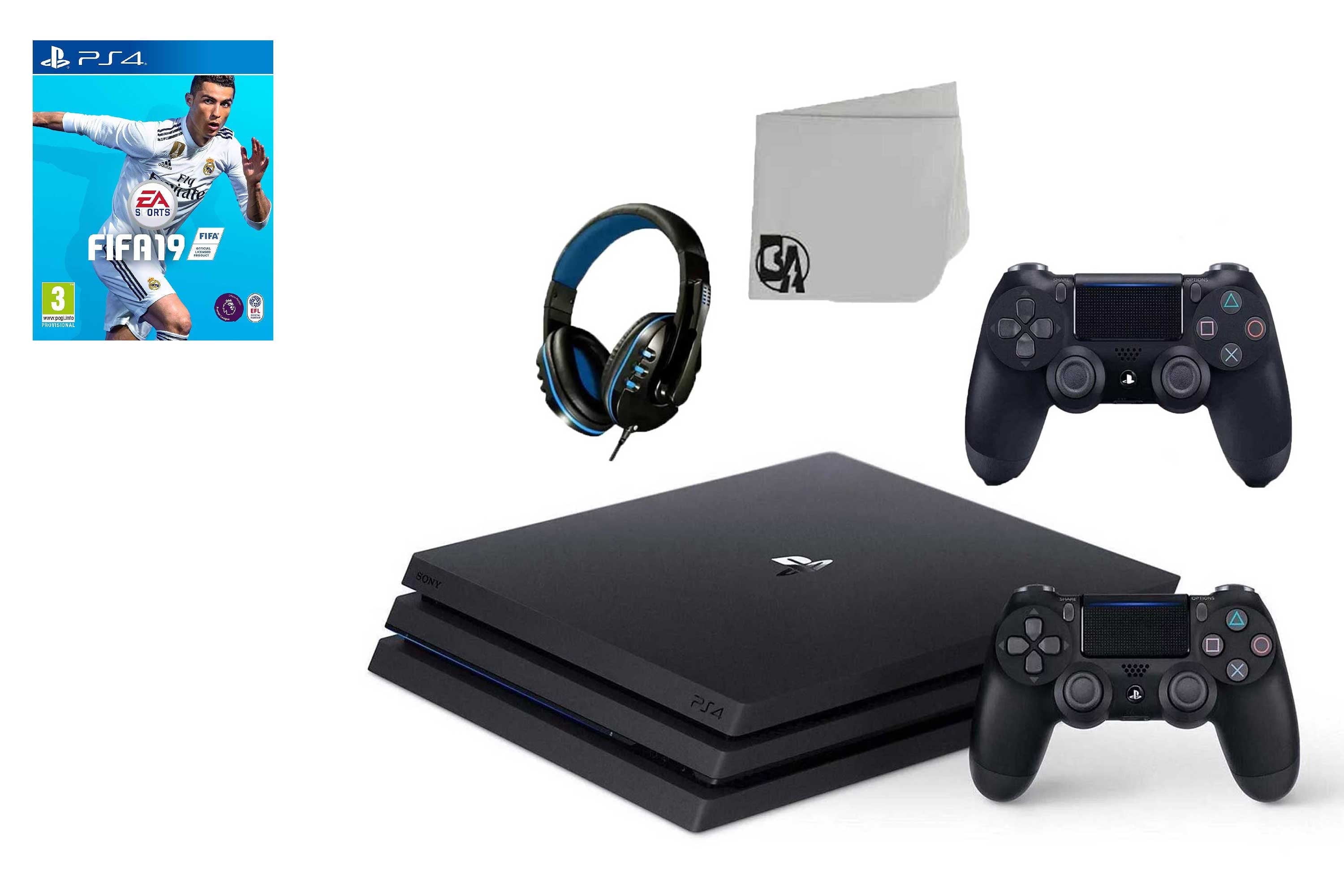Pre-Owned Sony PlayStation 4 PRO 1TB Gaming Console Black with The