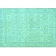 thumbnail image 1 of Ahgly Company Indoor Rectangle Persian Light Blue Traditional Area Rugs, 7' x 10', 1 of 4