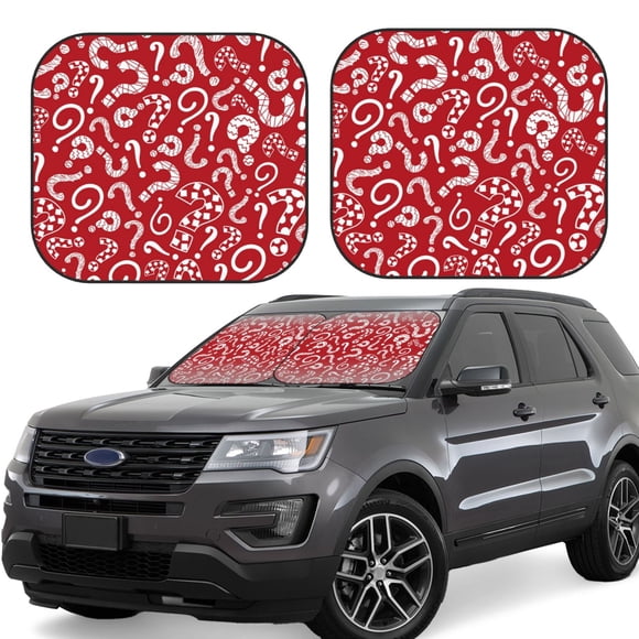 Fotbe Pare-Soleil / Bloqueur de Soleil pour Pare-Brise de Voiture / Accessoires Intérieurs Pliables pour Protection Solaire - Petit