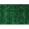 thumbnail image 1 of Ahgly Company Indoor Rectangle Abstract Green Modern Area Rugs, 7' x 10', 1 of 4
