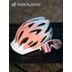 thumbnail image 2 of Casco de Bicicleta Ajustable Odoland para Adultos Rosa y Blanco, 2 of 6