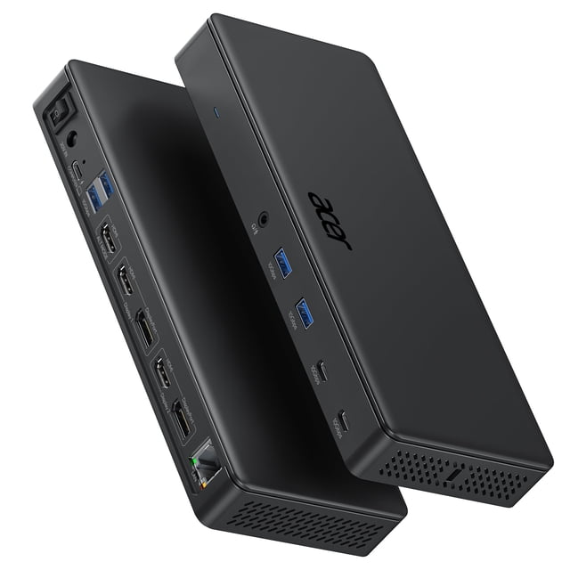 Estación de acoplamiento Acer 15 en 1 compatible con monitores triples 4K