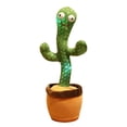 thumbnail image 4 of Peluche de cactus bailarín, juguete de cactus que canta y baila, 4 of 4