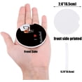 thumbnail image 2 of FMSHPON I Love Basketball Black Set of 2 Car Coaster for Drinks, Absorbent Ceramic Stone Coasters Cup Mat with Cork Base for Home Kitchen Room Coffee Table Bar Decor, 2 of 5