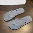 thumbnail image 7 of ibiyuan Havana Flip Flops Women Thong Sandals Non- Rubber Sole Ladies Slippers Lightweight Jelly Shoes Women for Summer Beach Walking, 7 of 7