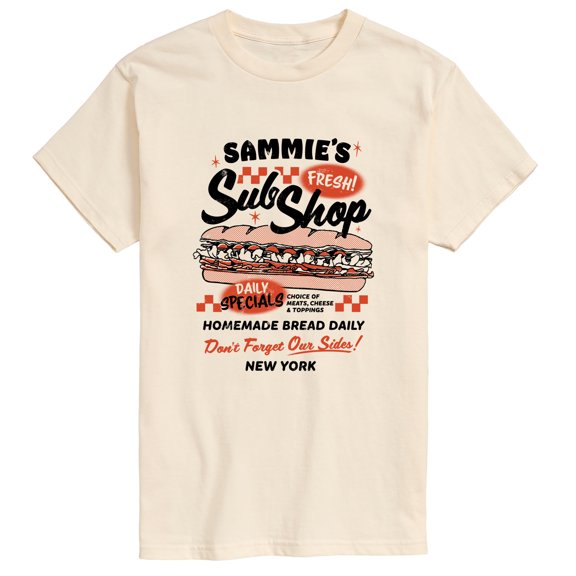 Instant Message - Sammie's Sub Shop Short Sleeve Graphic T-Shirt