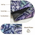 thumbnail image 6 of 5'x7' Area Rugs, Purple Blue Teal Butterfly Indoor Outdoor Area Rug for Living Room Bedroom, Modern Abstract Art Washable Bathroom Rugs Kitchen Floor Carpet Mats Home Decor Aesthetic, 6 of 8