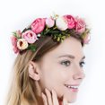 thumbnail image 2 of herramientas para el cuidado del cabello Corona nupcial de flores ajustable a mano, tocado de rosa de simulación, accesorios para el cabello hechos a mano, accesorios de boda Zhivalor 2036009-1, 2 of 4