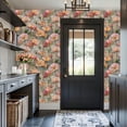 thumbnail image 3 of Vintage Floral Contact Paper Peel and Stick Wallpaper Soft Pastel Art Print Gentle Light Shabby Edges 17.7in x 9.8ft Self Adhesive Removable Wall Paper for Nursery Bedroom Cabinets Drawers, 3 of 8