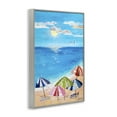 thumbnail image 4 of Stupell Industries Good Day Sunshine Coastal Painting Gray Framed Art Print Wall Art, 20 x 30, 4 of 10
