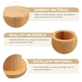 thumbnail image 3 of Masteelf Bamboo Toothpick Box for Storage Use Khaki Color Safe and with Elegant Structure 4.5 inch .3 inch, 3 of 8