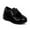 Black Patent, variant on Josmo Boys Laces Toddler Dress Shoes - Black, 3