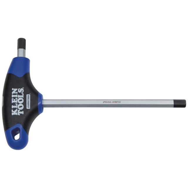 Llave hexagonal Klein Tools JTH9M3 de 3 mm con mango en T, 23 cm