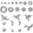 thumbnail image 1 of Pegatinas de seguridad para puertas corredizas, alertas decorativas para puertas y ventanas de vidrio, prevención de colisiones con aves con material reflectante, adhesivo de doble cara para una, 1 of 6
