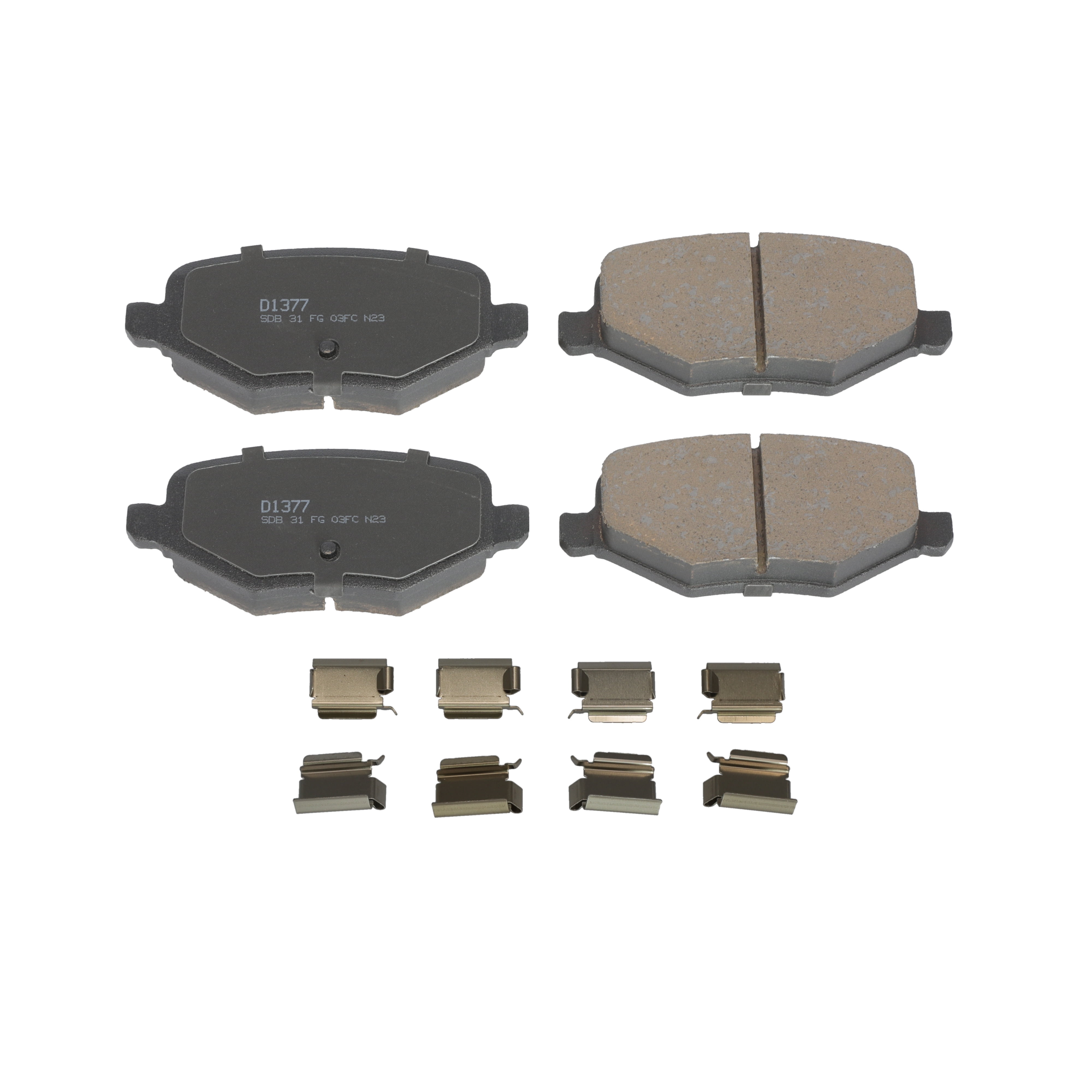 Winstop Brake Pad Set, Rear WS.1377.0.C, Ford Explorer 2016-2011