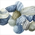thumbnail image 2 of Great Art Now Found Pebbles I by Grace Popp, Framed Wall Art, 17.5W x 17.5H, 2 of 3