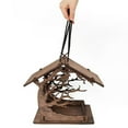 thumbnail image 4 of LACKUST Bird Feeders Outdoor Clearance,DIY Wooden Birdhouse Feeder as a Unique Garden Gift for Courtyard and Balcony,Brown, 4 of 9
