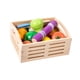 thumbnail image 4 of Comida de juguete de madera para aprendizaje temprano para niños, desarrollo de habilidades motoras finas para niños y niñas, regalos de fiesta,, 4 of 9