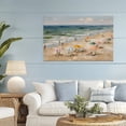 thumbnail image 3 of Stupell Industries Modern Impressionist Summer Beach Day Canvas Art, 45 x 30, by Jacky Ngan, 3 of 8