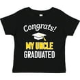 thumbnail image 3 of Inktastic Congrats My Uncle Graduated with Cap Boys or Girls Toddler T-Shirt, 3 of 5