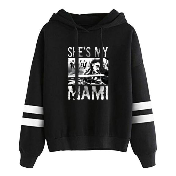 Rhea Ripley Pullover Hoodie Unisex Long Sleeve Pocketless Fashion Sweatshirt
