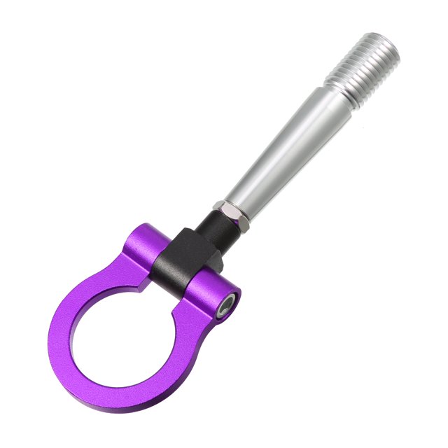 Morado Redondo Auto Delantero Trasero Parachoques Remolque Anillo Ojo Remolque Gancho