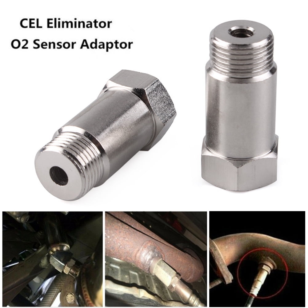 M18X 1,5 Sauerstoff O2 Sensor Extender O2 Sauerstoff Sensor Spacer Auto CEL  Fix Check Engine Licht Eliminator Adapter Konverter 1 stücke - AliExpress