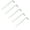 Straight rod, variant on SDFGTstore Heavy Duty Iron Plant Holder 5PCS Vine Support Training Rod For Indoor Outdoor
