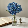thumbnail image 4 of Hydrangea Artificial Flowers, Ongmies Silk Fake Flowers for Home Bathroom Office Table Centerpiece Shelf Decorations, 4 of 7