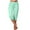 Green, variant on Tumotour Yoga Shorts For Women Workout Out Elastic High Waisted Shorts With Pocket Drawstring Cropped Trousers Athletic Sports Shorts Lightweight Biker Shorts
