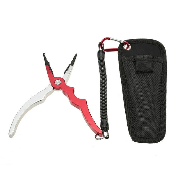 Amdohai Aluminum Fishing Pliers Split Ring Cutters Hooks Remover