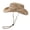 Khaki, variant on All Season Minimalist Bucket Hat Soft Cotton UV Shield Foldable Packable Fisherman Hat for Outdoor Sports Vacation