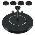 thumbnail image 3 of Solar Fountain Floating Water Fountain Pump Free-Standing Floating Style Fountain for Outdoor Garden Pond Pool 16cm, 3 of 6