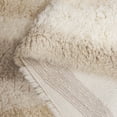 thumbnail image 5 of SAFAVIEH Casablanca Leo Wavy Striped Wool Area Rug, Ivory/Beige, 8' x 10', 5 of 10