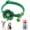 Green, variant on XS Dog Collar with Bell and Flower, 2 Pack Puppy Collars with Bell and Floral Girl Cute for XXS XS Extra Small Female Dogs Cats Tiny Pets Little Kitten Yorkie Chihuahua