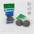 thumbnail image 6 of 410 Stainless Steel Scrubbers 10 Pack, Rust Resistant No Shedding Metal Scouring Pads for Kitchen Grill Bathroom, 6 of 8