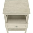 thumbnail image 5 of WGYPRIME 25"Tall Antique Nightstand with Drawer, Farmhouse style End Table with Open Storage Shelves, Small Wood Accent Table for Bedroom, Living Room, 5 of 8