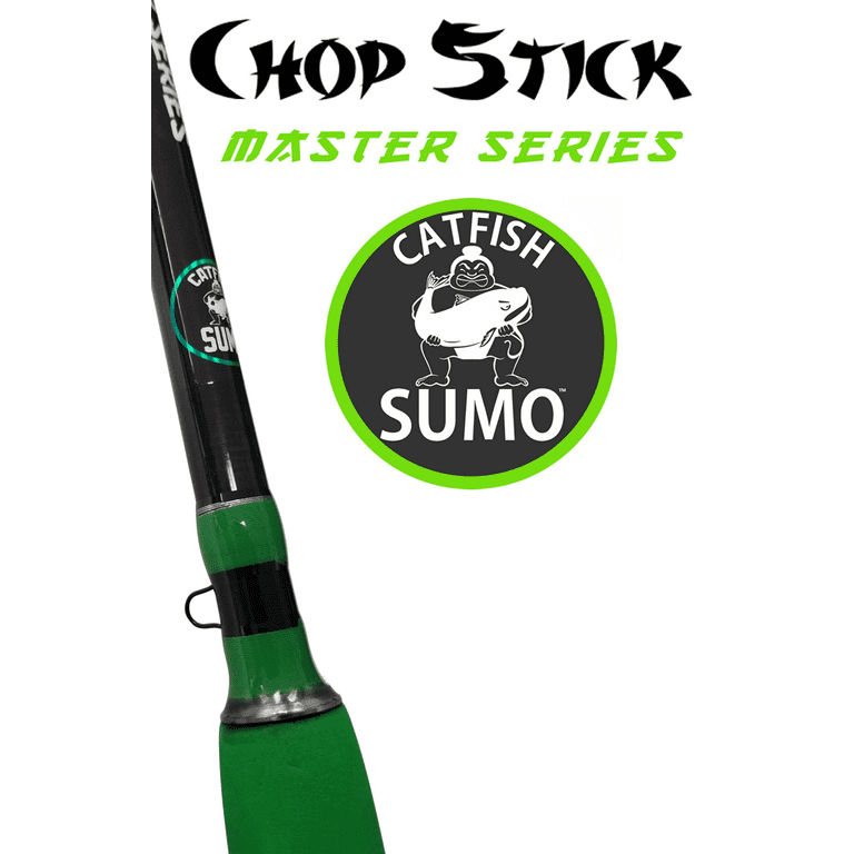 Chop Stick Master Series: 1 Piece Medium Heavy, 7' 6 inch Catfishing Rod by Catfish Sumo, Men's