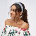 thumbnail image 2 of Unique Bargains 1 Pc Headband Fashion Narrow Hair Accessories Light Blue, 2 of 5