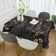 thumbnail image 2 of Yayeee Tablecloths 60" x 90" Rectangle Wrinkle Resistant Party Table Cover, Dark Gothic Floral, 2 of 8