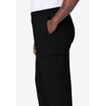 thumbnail image 5 of KingSize Men's Big & Tall Fleece Cargo Sweatpants, 5 of 6