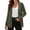Green, variant on Vivianyo HD Women's Vertical Rib Knit Cardigan Sweater, Womens V Neck Long Sleeve Top with Three Button for Indoor Outdoor Layering Wear, Sizes S-2XL